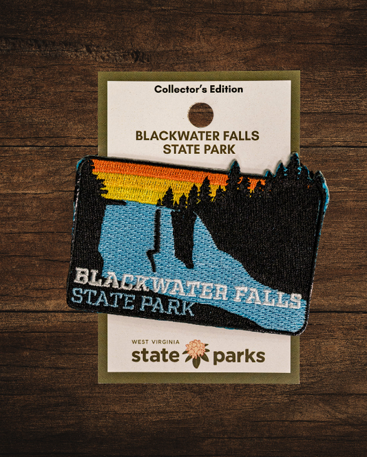 Blackwater Falls State Park Collector's Sunset Edition Patch