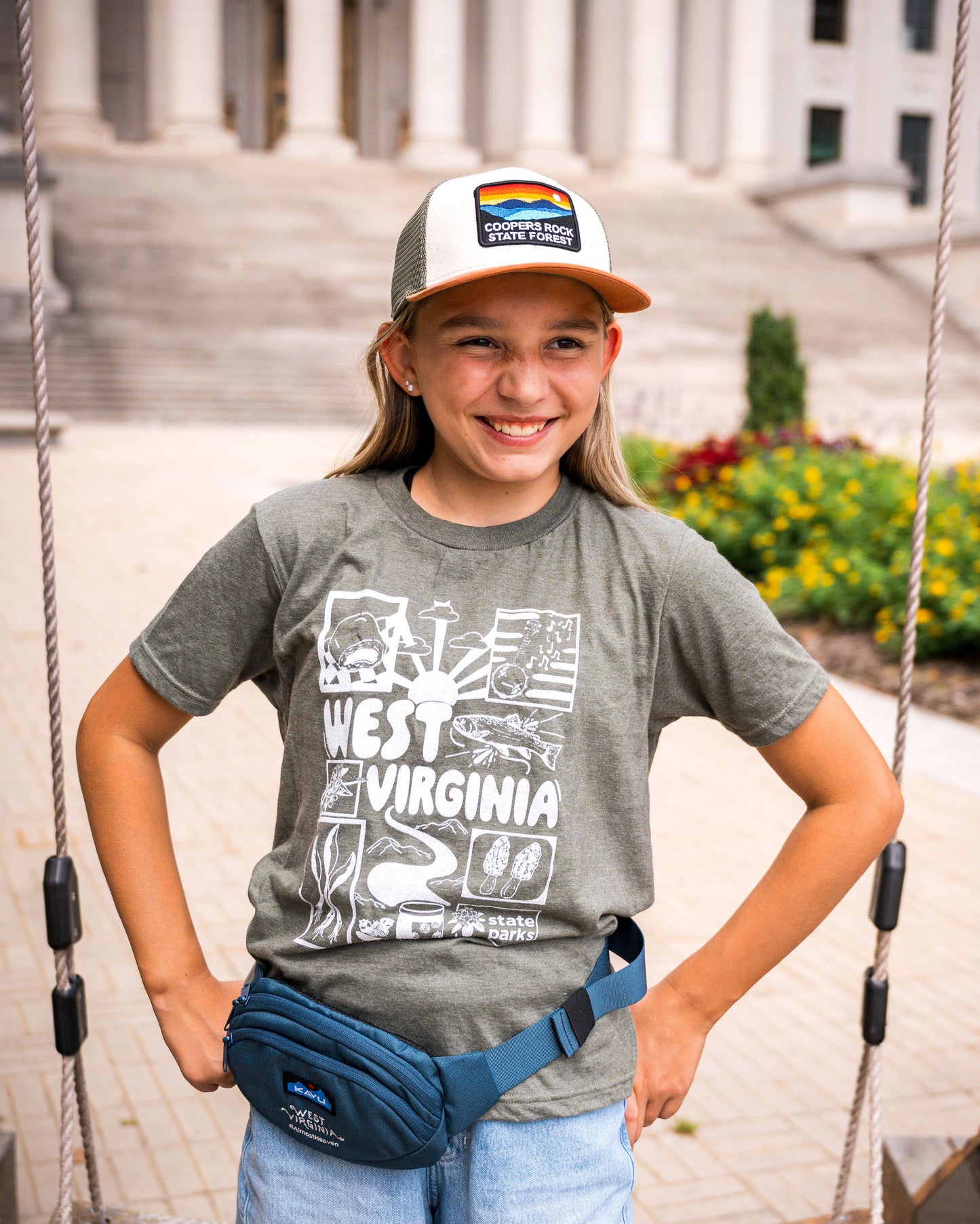 West Virginia Kavu Bag