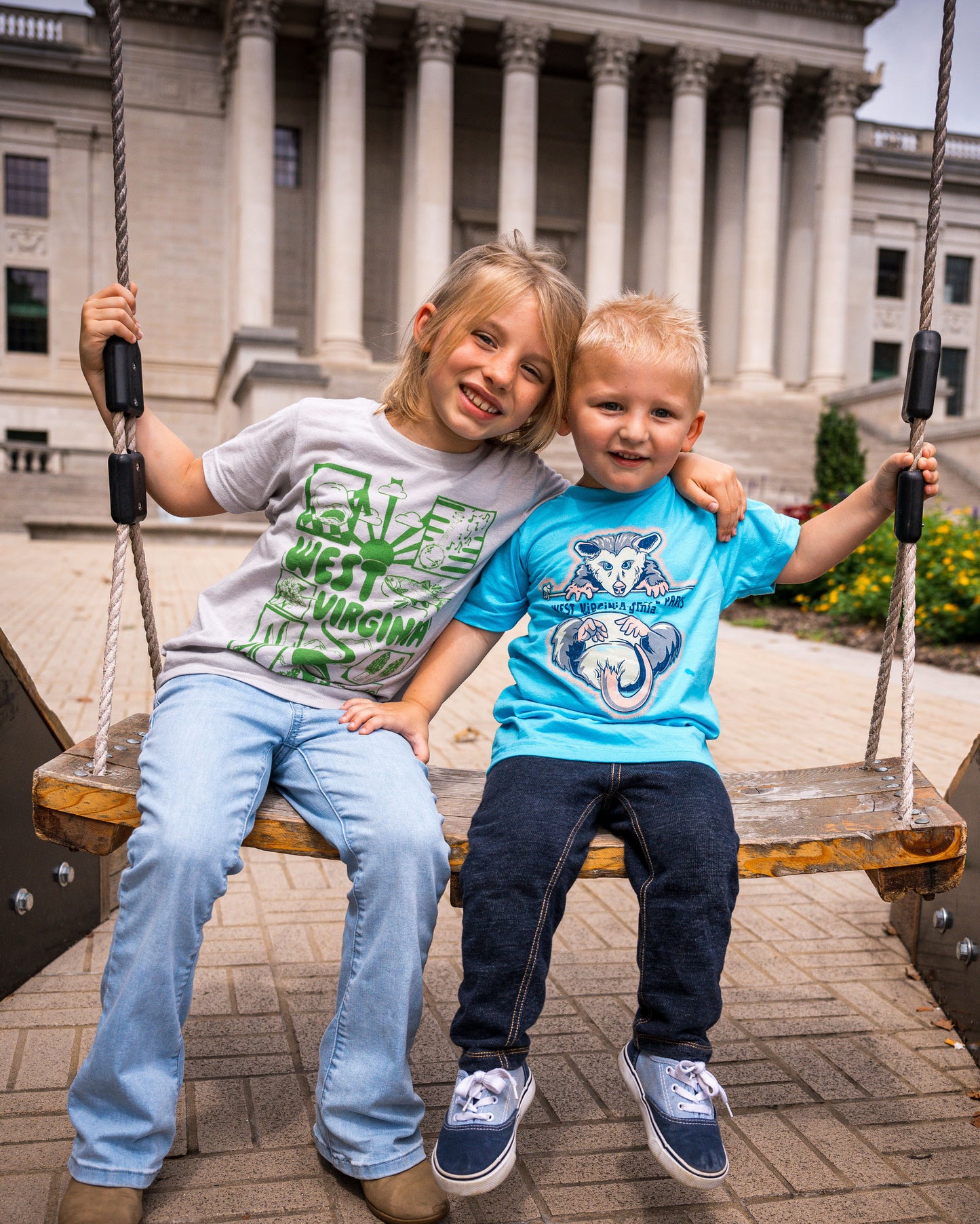 West Virginia State Parks Hangin’ Around Possum Kids Tee