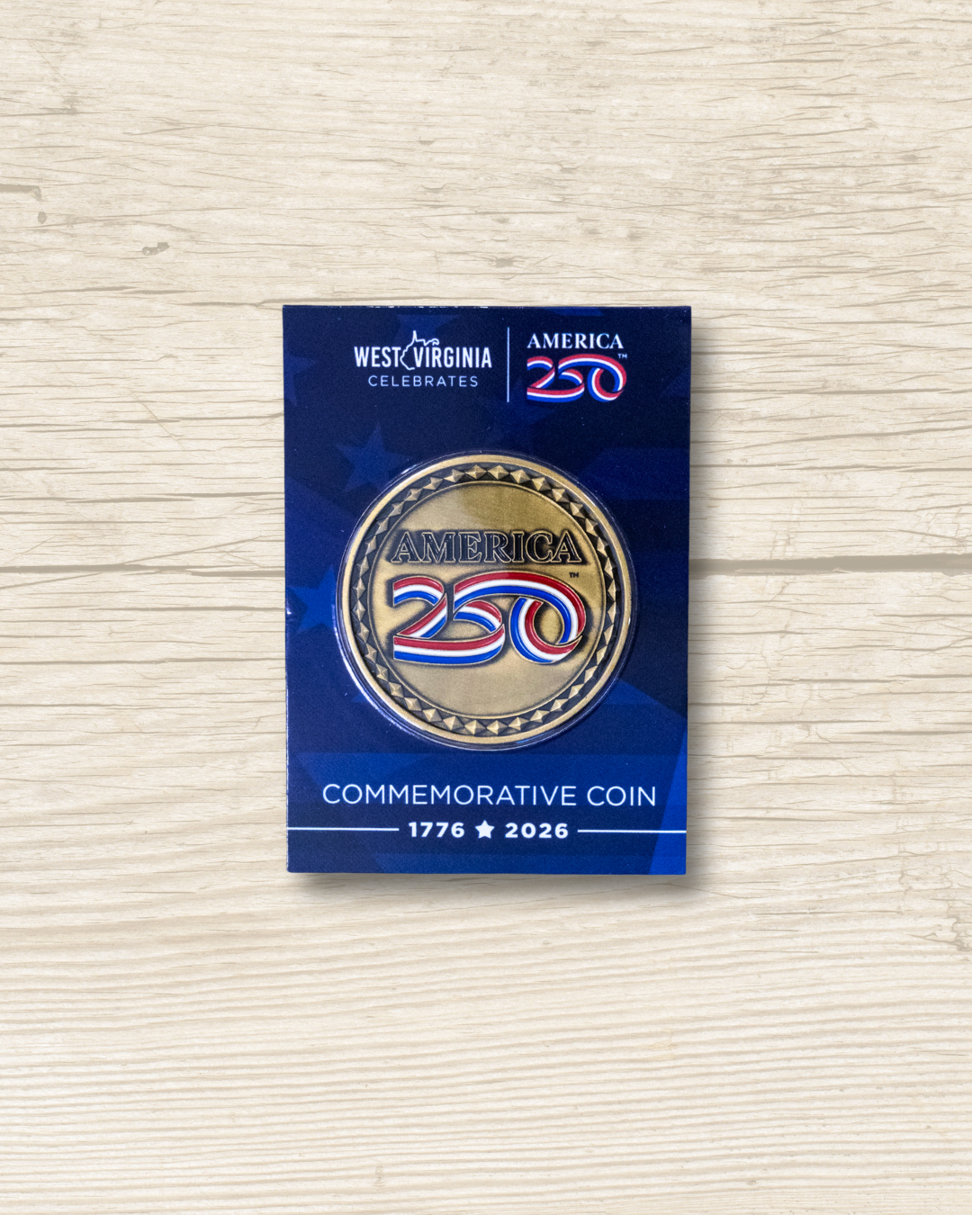 West Virginia Celebrates America's 250th Commemorative Coin