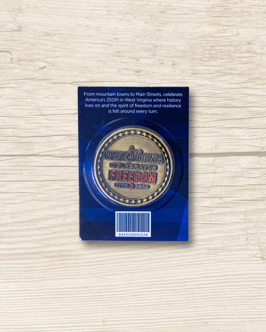 West Virginia Celebrates America's 250th Commemorative Coin