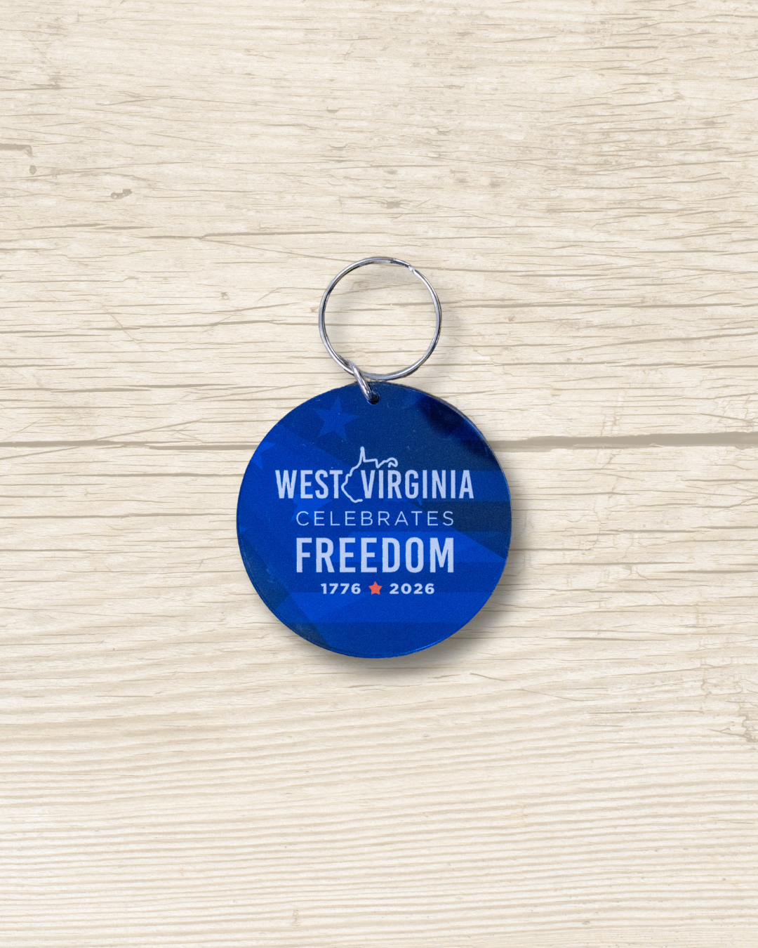 West Virginia Celebrates America's 250th Keychain