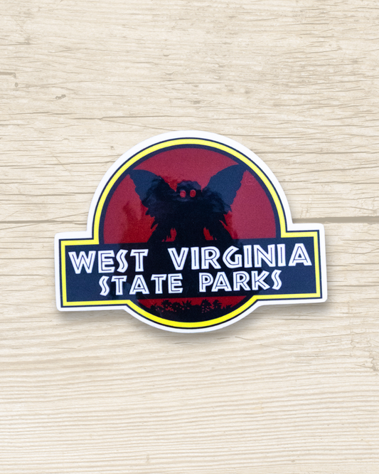 West Virginia Cryptic Park Sticker