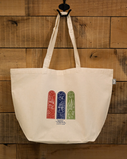 West Virginia Cryptids Tote Bag
