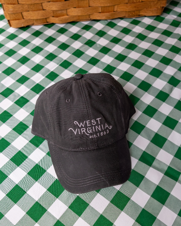 West Virginia Waxed Ball Cap