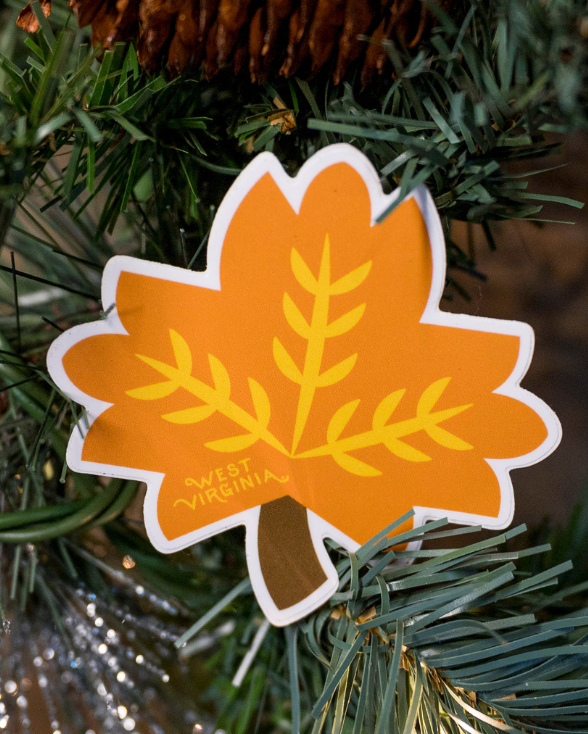 Maple Leaf Sticker