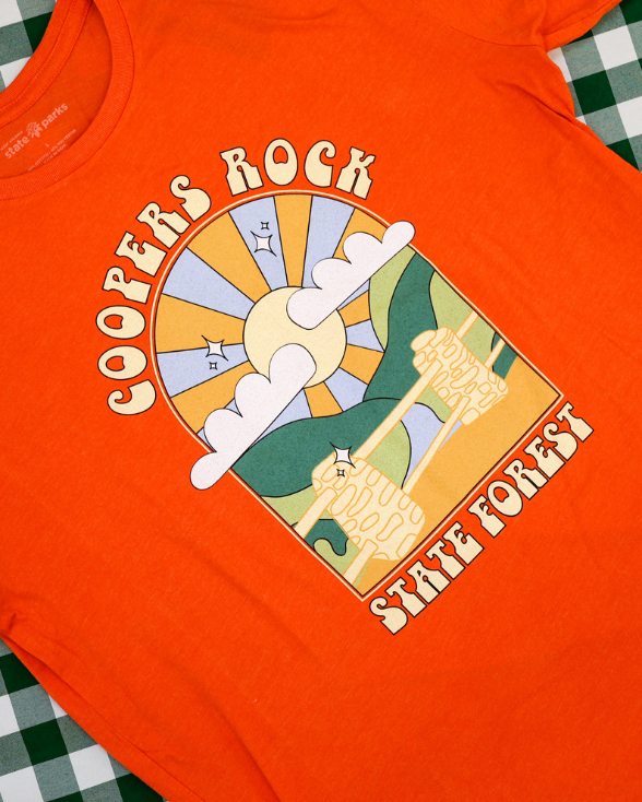 Coopers Rock Retro T-Shirt