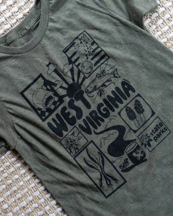 Loving WV State Parks T-Shirt