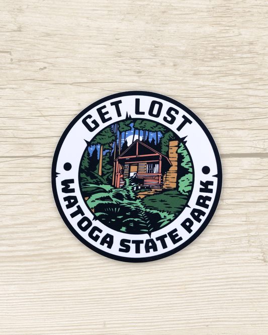 Get Lost in Watoga State Park Sticker