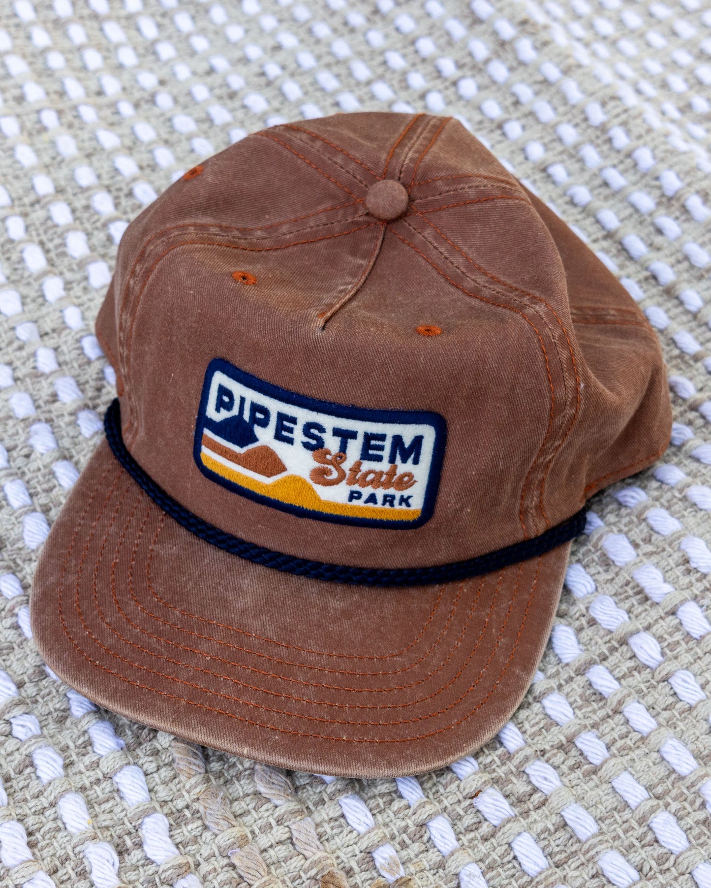 Pipestem Resort State Park Snapback Hat
