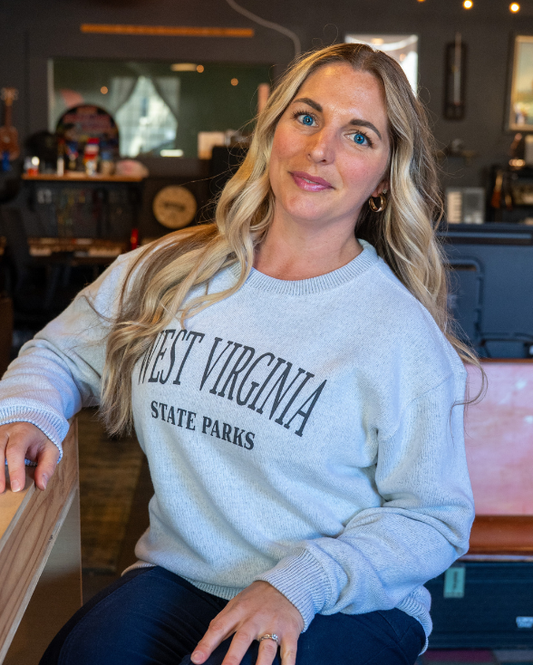 West Virginia State Parks Fleece Crewneck Sweatshirt
