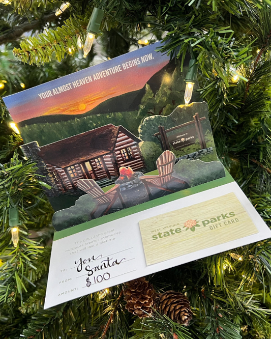 Custom West Virginia State Parks Pop-Up Card