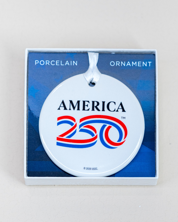 West Virginia Celebrates America's 250th Commemorative Ornament