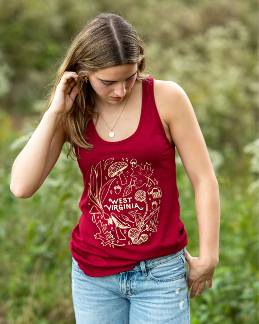West Virginia Forage Women's Tank Top