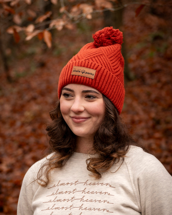 Classic State Parks Pom Beanie