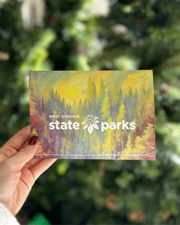 Custom West Virginia State Parks Pop-Up Card