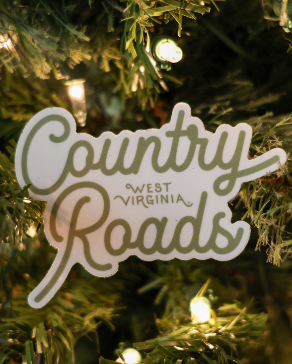 Country Roads Sticker