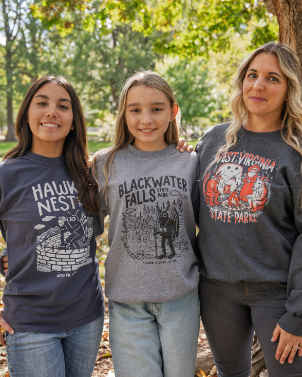 Cryptid Campfire at West Virginia State Parks Crewneck Sweatshirt * Season Special *