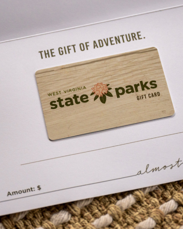 West Virginia State Parks Gift Card