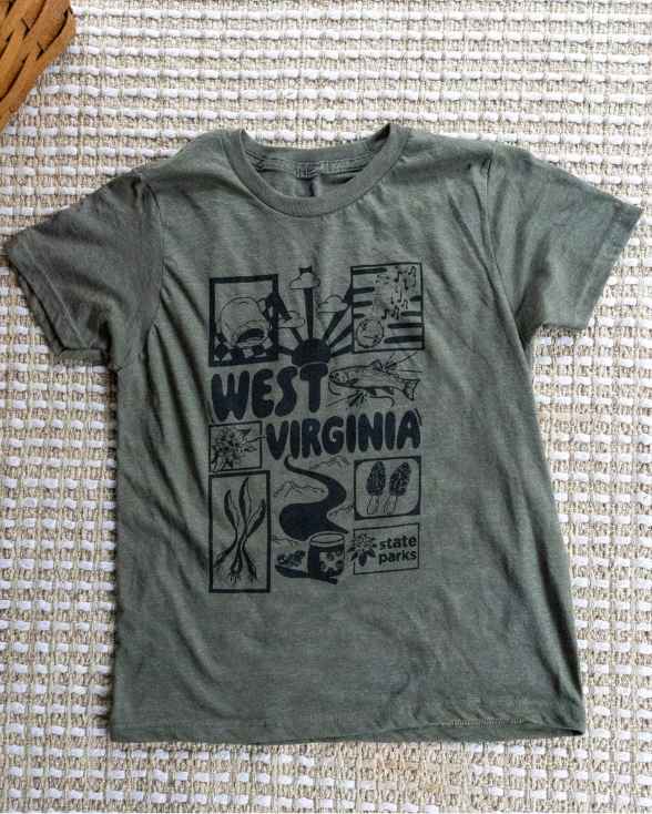 Youth West Virginia State Parks Tee