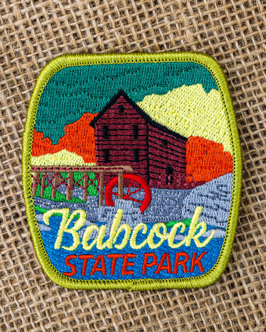 Babcock State Park Collector's Grist Mill Edition Patch