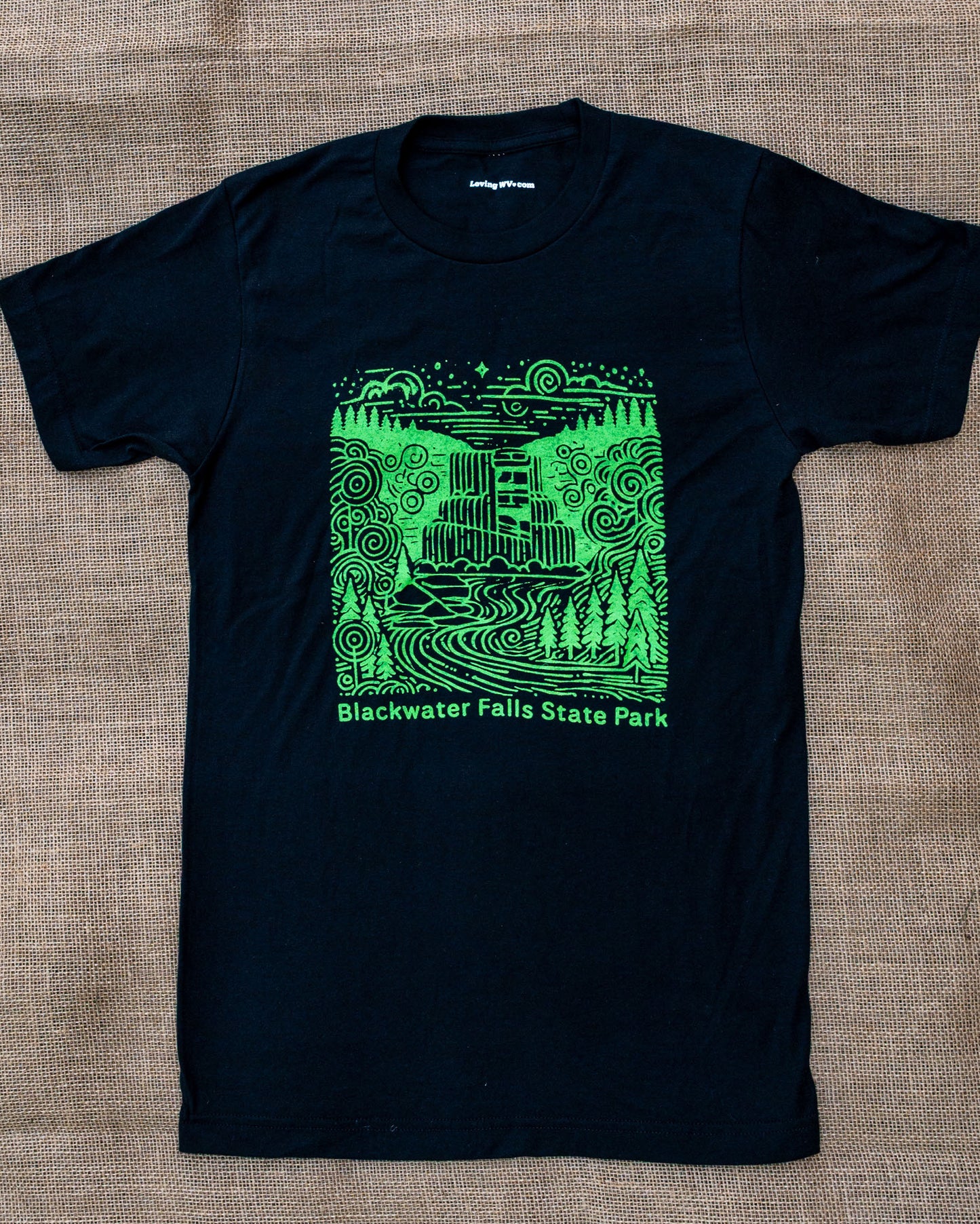 Blackwater Falls State Park T-shirt by Loving WV