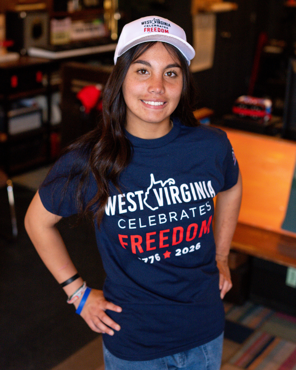 West Virginia Celebrates America's 250th T-shirt