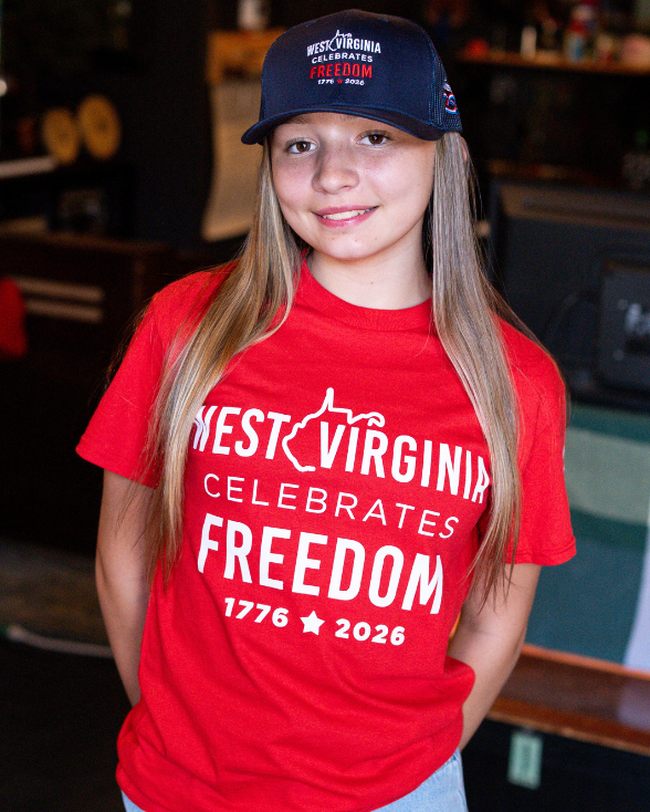 West Virginia Celebrates America's 250th T-shirt