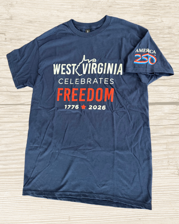 West Virginia Celebrates America's 250th T-shirt