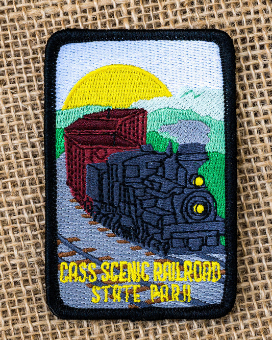Cass Scenic Railroad State Park Collector's Sunrise Edition Patch