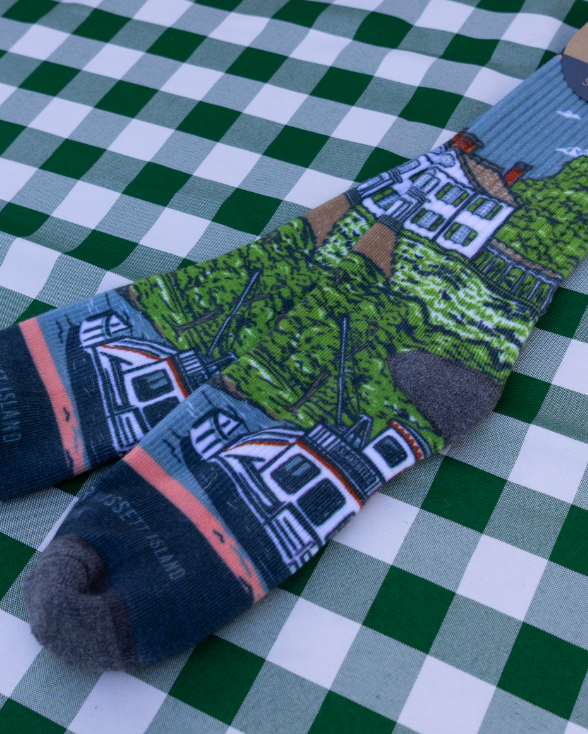 Blennerhassett Island Historical State Park Vintage Socks