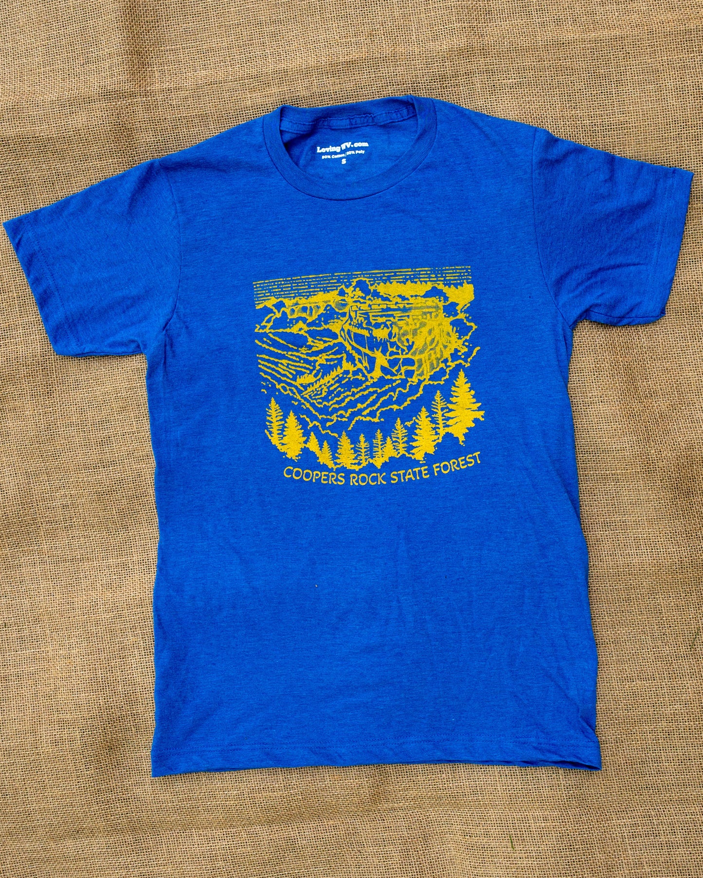 Coopers Rock State Forest T-shirt by Loving WV