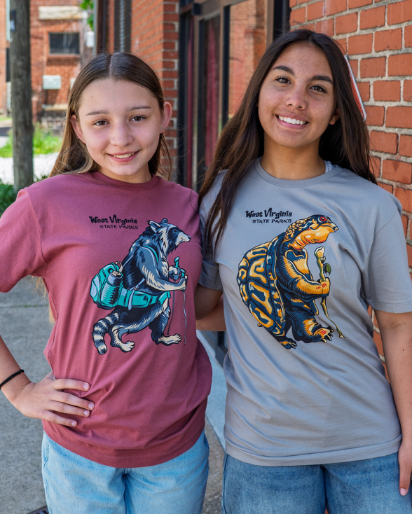 Raccoon Hiking Buddie T-Shirt