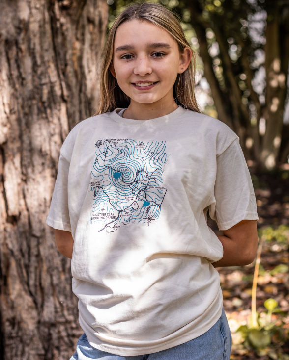 Cacapon Resort State Park Trail Map Kids Tee