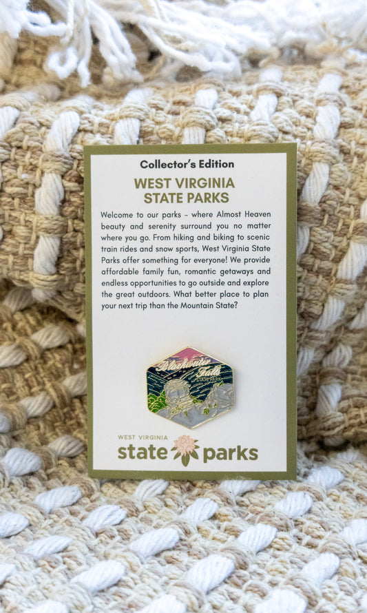 Blackwater Falls State Park Collector’s Edition Enamel Pin