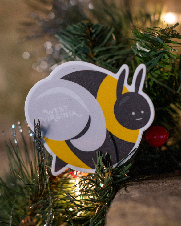 Honeybee Sticker – West Virginia State Parks