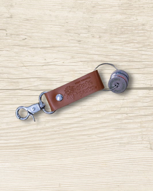 🎁 West Virginia State Parks Travel Charm Keychain (100% off)