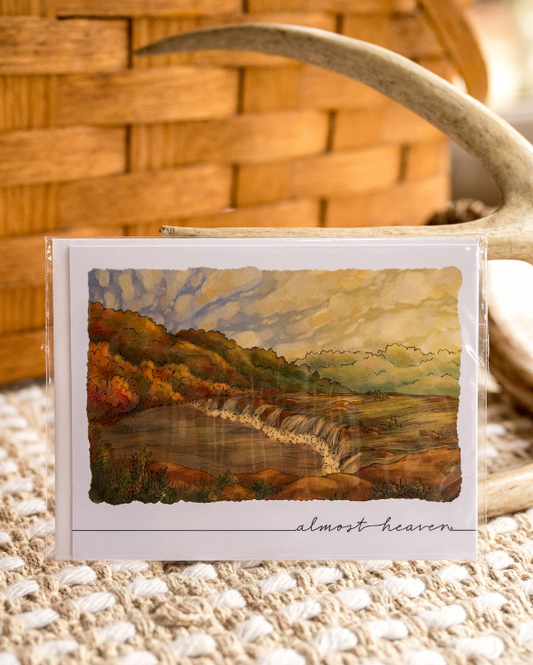 Sandstone Falls Notecard