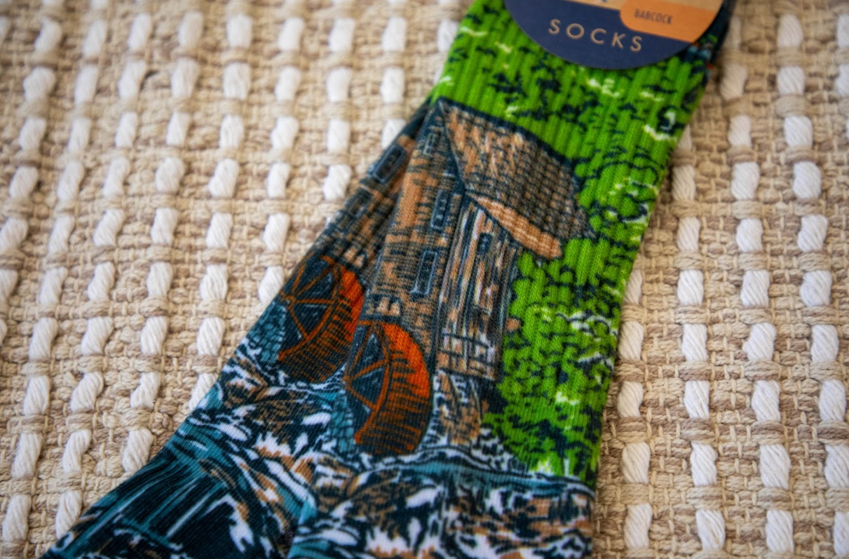 Babcock State Park Vintage Socks