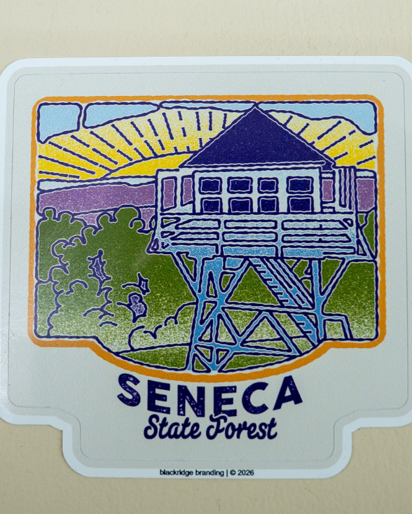 Window into Seneca State Forest Sticker
