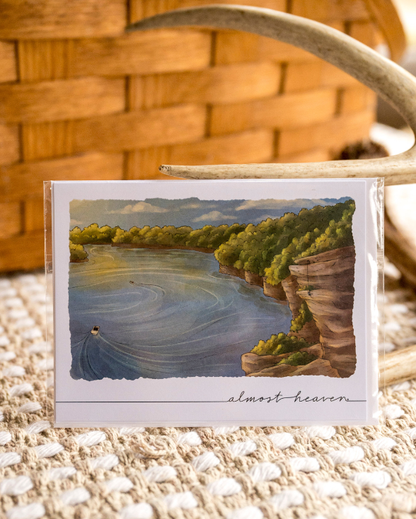 Summersville Lake Notecard