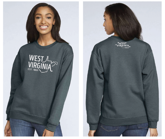 West Virginia Est. 1863 Crewneck Sweatshirt