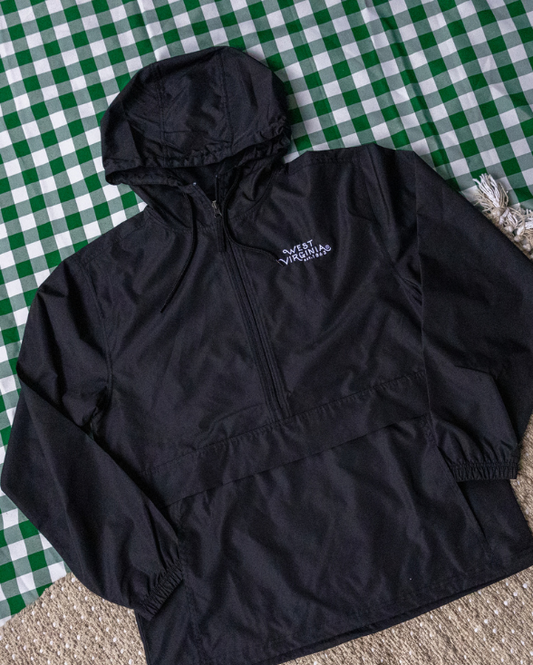 West Virginia Half-Zip Rain Jacket