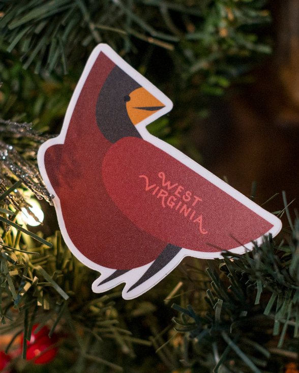 Cardinal Sticker