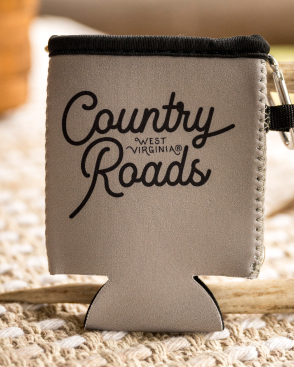 Country Roads Carabiner Koozie